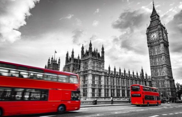 red double decker london buses london