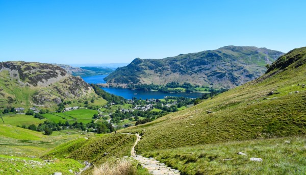 the lake district in cumbria england
