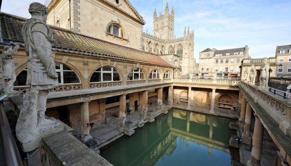 roman baths in Bath UK