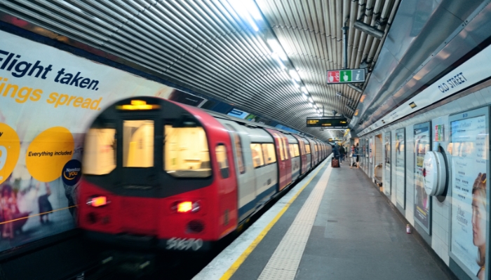 tube in london