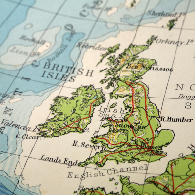 map of the british isles