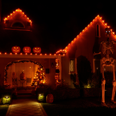 halloween house decorations